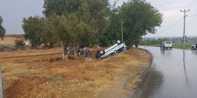 Kaza ucuz atlatıldı