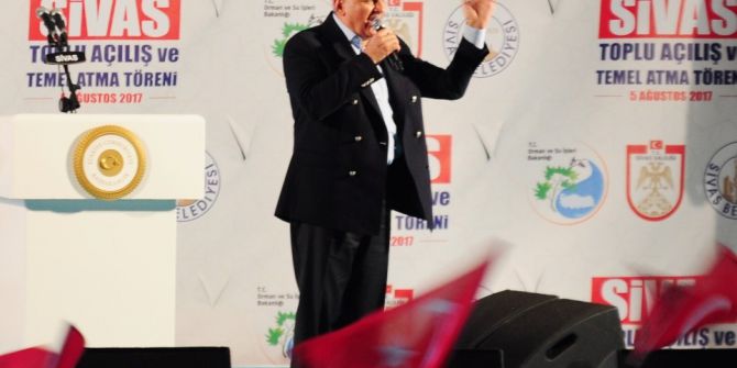 Başbakan Binali Yıldırım Sivas’ta