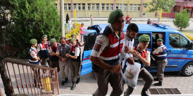 Silahlı kavganın zanlıları adliyeye sevk edildi