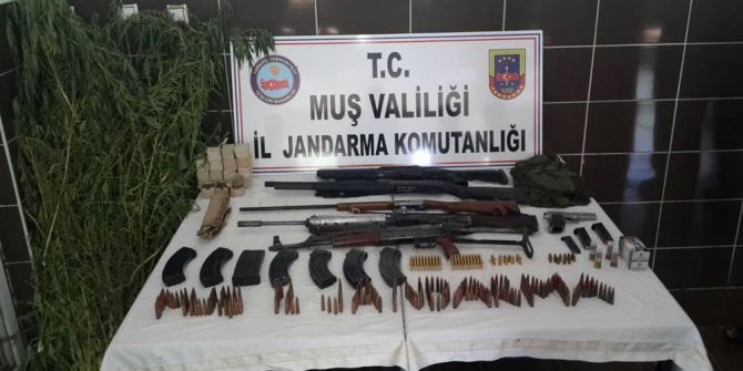 Muş’ta terör operasyonu