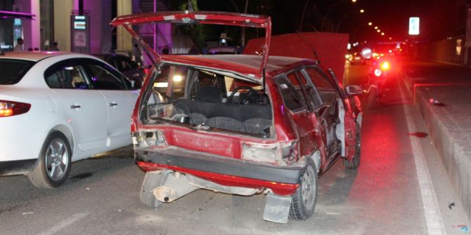 İzmit’te trafik kazası: 1 yaralı