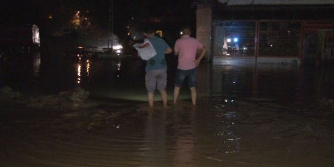 Başkent’te sel felaketi