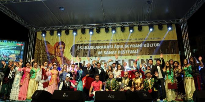 Aşık Seyrani Kültür ve Sanat Festivali finali yapıldı