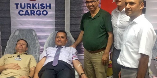 THY çalışanlarından kan ve kök hücre bağışı