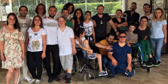 Bursalı kampçılar, down sendromlu gençlerle bir araya geldi