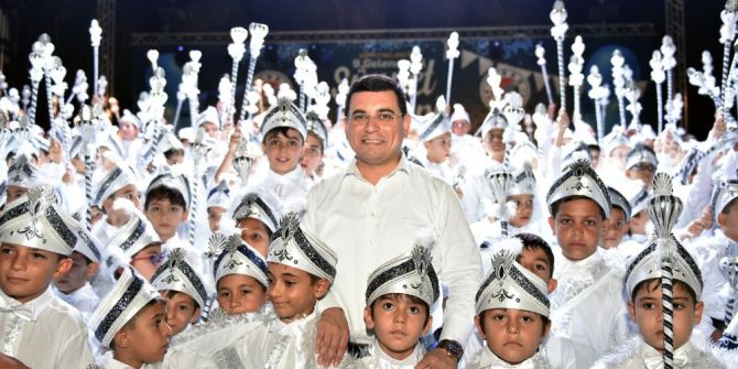 Kepez’den 700 çocuğa sünnet düğünü