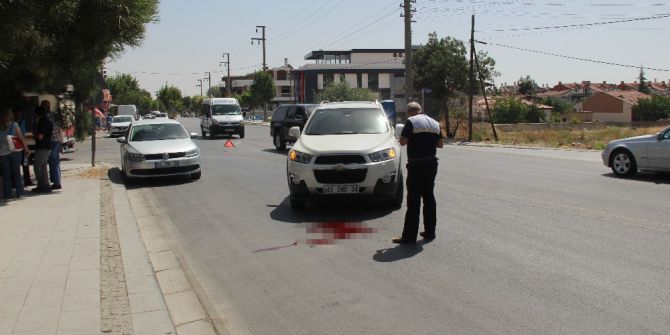 Yaşlı adamın hayatını kaybettiği kaza güvenlik kamerasında