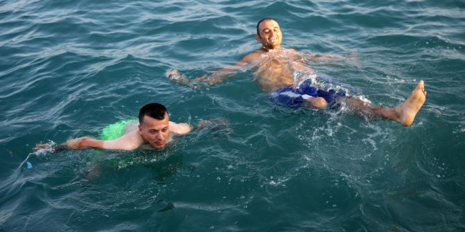 ‘Engelsiz Plaj’a yoğun ilgili