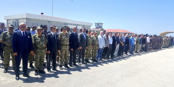 Hakkari şehidi memleketine uğurlandı