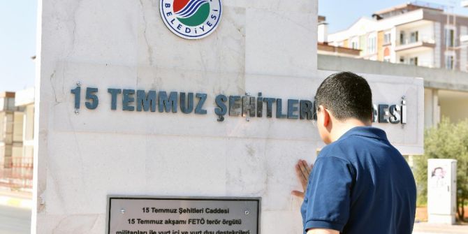 15 Temmuz ruhu Kepez’in caddelerinde