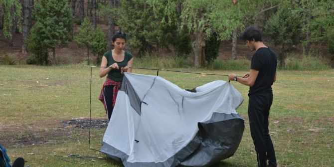 Doğa içinde, “Betonsuz 24 Saat” geçirdiler