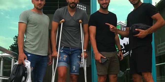 Denizlisporlu Cenk, 6 hafta sahalardan uzak kalacak