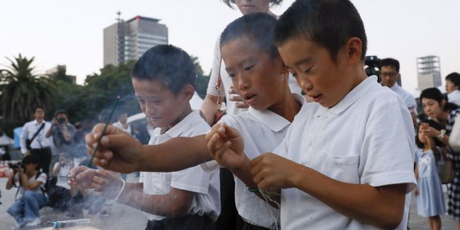 72. yıldönümünde Hiroşima katliamının kurbanları anıldı