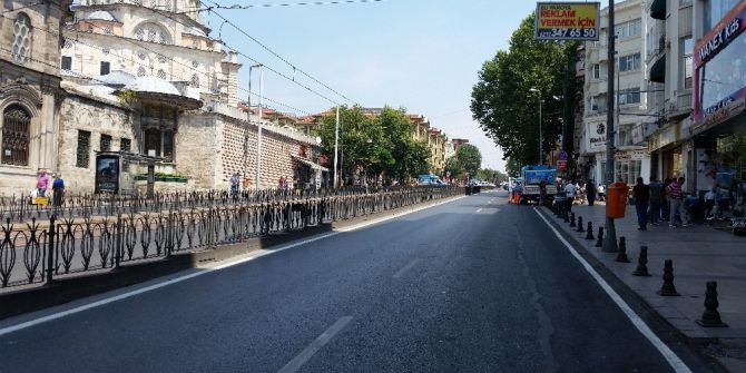 Aksaray’daki Ordu Caddesi Pazar günleri için yayalaştırıldı