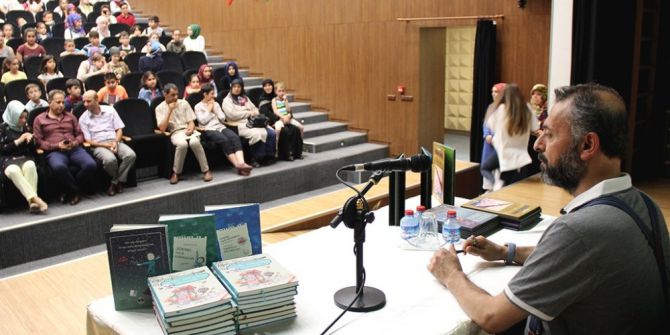 Çocuk-Yazar buluşmalarının konuğu, Gazeteci-Yazar Mevlana İdris oldu