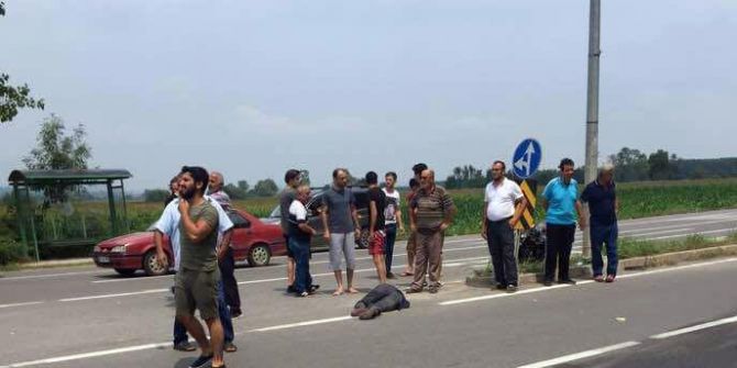 Otomobil ile motosiklet çarpıştı: 1 ölü