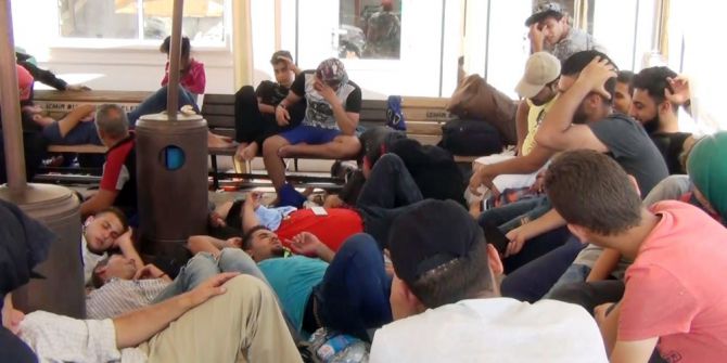 Ayvalık’ta 60 Suriyeli göçmenin umuda yolculuğu suya düştü