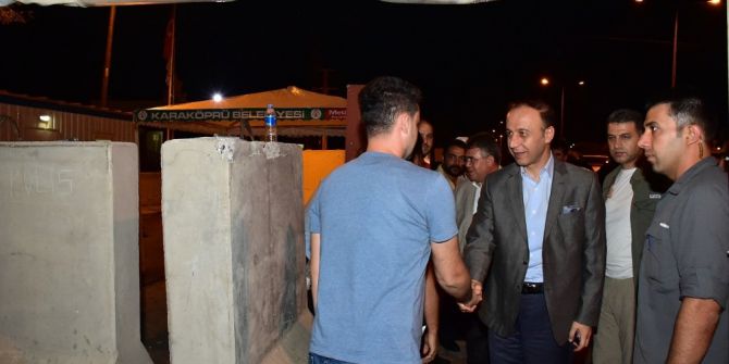 Vali Erin’den uygulama noktalarına ziyaret