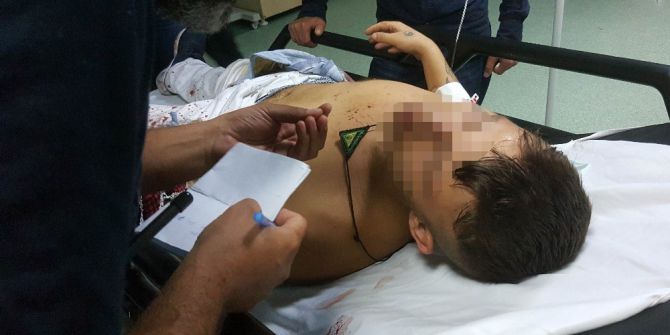 Silahlı saldırıya uğrayan 17 yaşındaki genç ölümden döndü