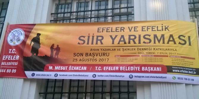 Efeler ve Efelik konulu şiir yarışması