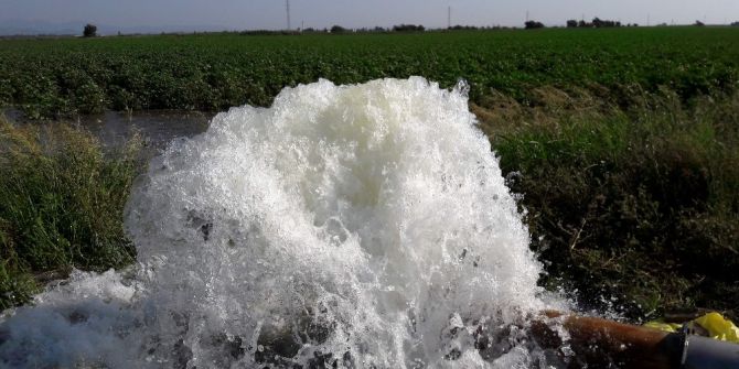 Söke Ovası suya kavuştu