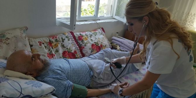 264 hastaya “Evde Sağlık Hizmeti” verildi