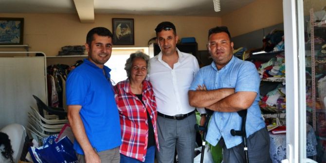 Cem Hamzaoğlu’dan şefkatli ellere anlamlı ziyaret