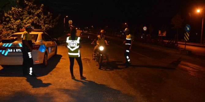 Ortaca’da motosikletlere sıkı denetim