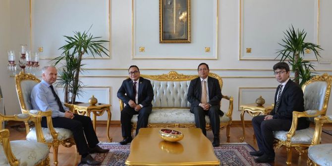 Vali Ceylan Endonezya Başkonsolosu’nu ağırladı