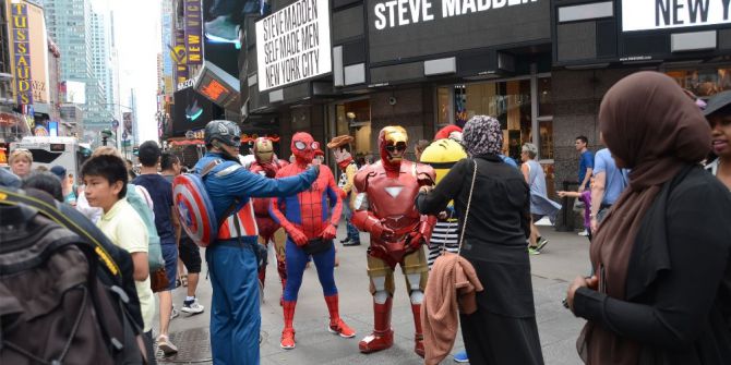 Times Meydanı turist akınına uğruyor
