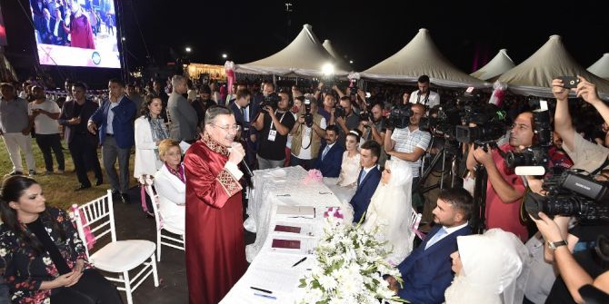 Büyük Ankara Festivali toplu nikah şöleni ile sona erdi