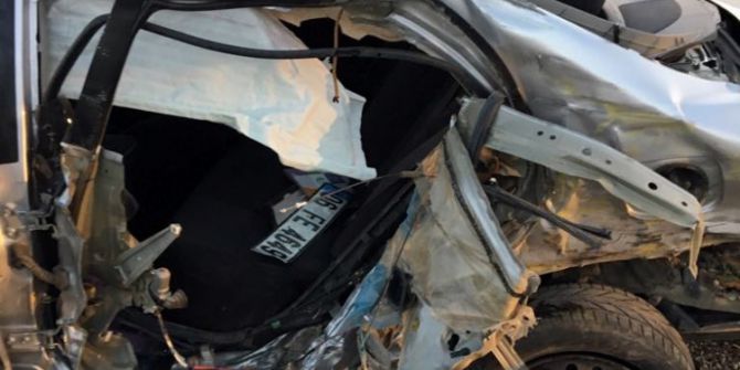 Taksici muhtar kazada hayatını kaybetti