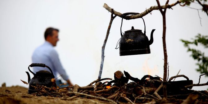 Çocukken hayal ettiği seyir tepesinde ilk misafirlerini ağırladı