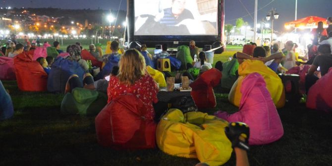 3. Açık Hava Sinema geceleri başladı