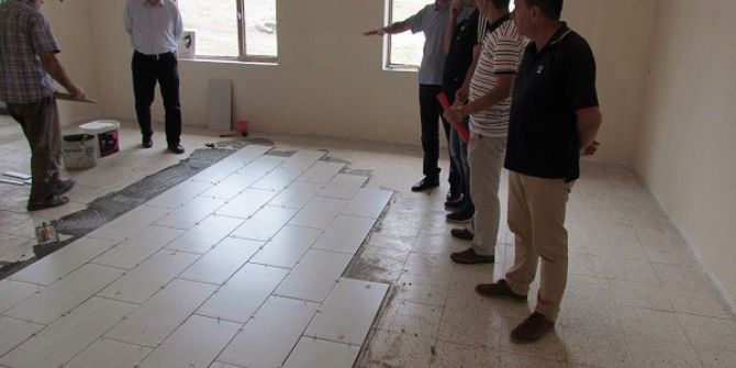 Çamlıca yangın ilk müdahale ekip binası yenileniyor