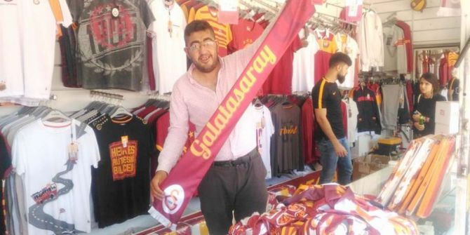 Galatasaray ürünlerine ilgi