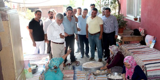 AK Parti Mezitli teşkilatından yayla ziyaretleri