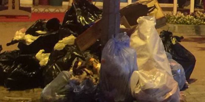 Mudanya’da çöp kabusu