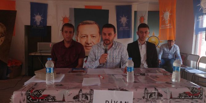 AK Parti Hasanşeyh beldesinde kongre yaptı