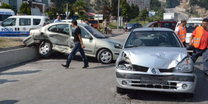 Zonguldak’ta trafik kazası: 3 yaralı