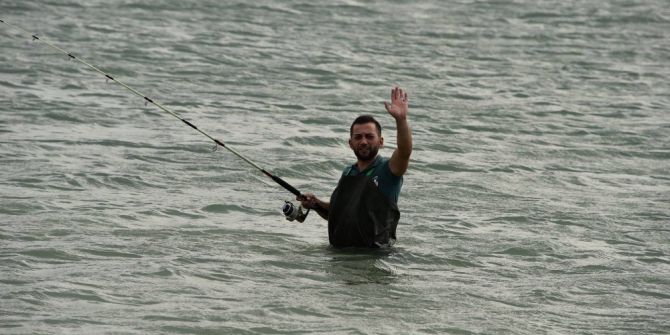 Amatör balıkçılar Soma’da yarıştı