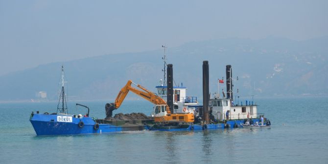Alaplı Limanı’nda dip tarama çalışmaları başladı