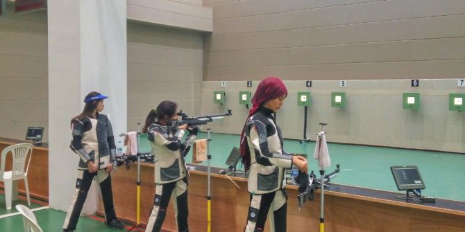 Havalı silahlar 2. grup yarışmaları sona erdi