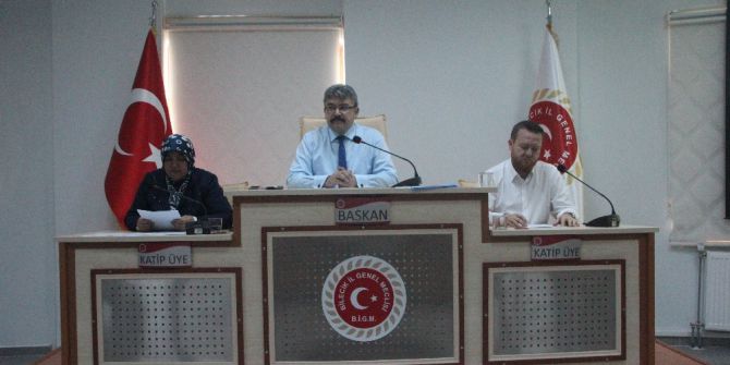 İl Genel Meclisi Ağustos ayı 5’inci birleşimi yapıldı