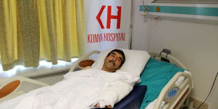 Kazada Kopan Kolu Dikildi