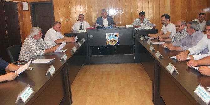 İncesu Belediyesi Ağustos ayı meclis toplantısı yapıldı