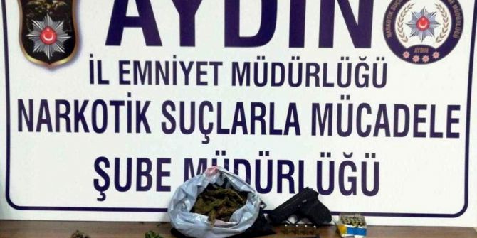 Aydın’da uyuşturucu operasyonu: 2 tutuklama