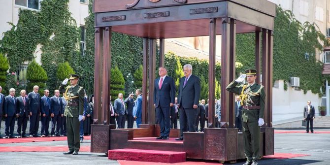 Ürdün Kralı 2. Abdullah Filistin’de