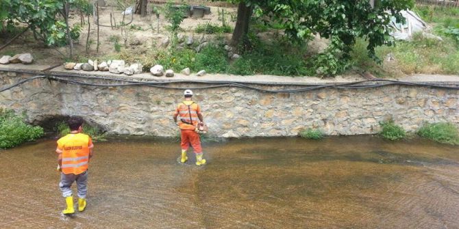 Bilecik Belediyesi’nden Dalakdere’de kapsamlı temizlik çalışması