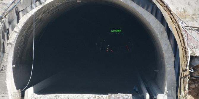 Cumhurbaşkanı Erdoğan Ovit Tüneli’nde incelemelerde bulundu